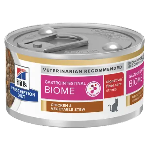 gastrointestinal biome digestive/fiber care stress chicken&vegetable stew