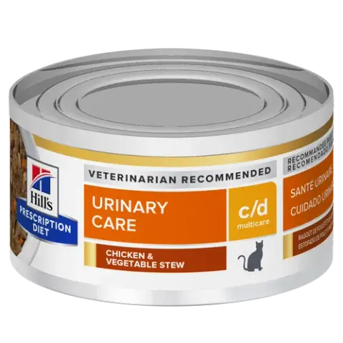 c/d multicare urinary care chicken & vegetable stew