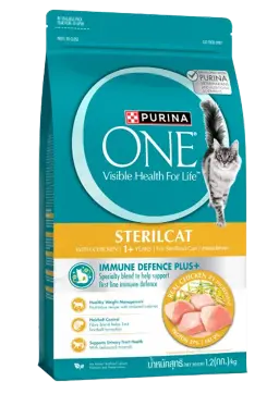sterilcat with chicken