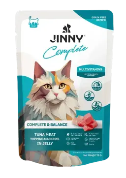 complete multivitamins tuna topping mackerel in jelly