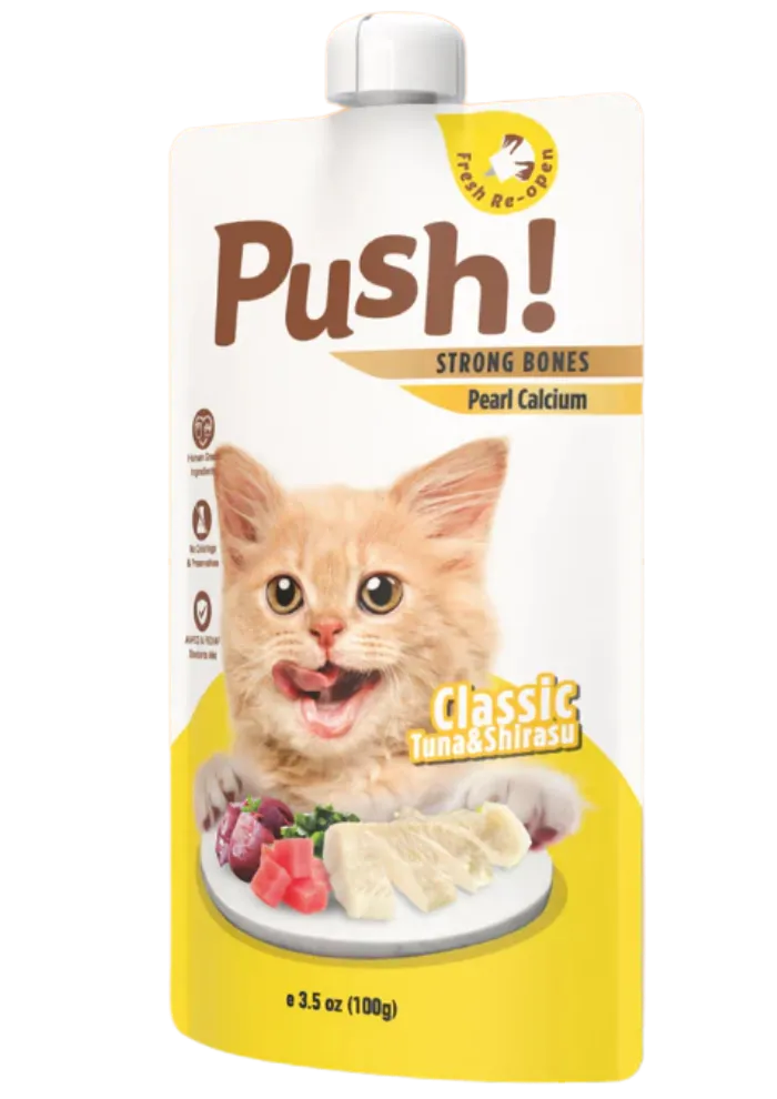 push! strong bones classic tuna & shirasu