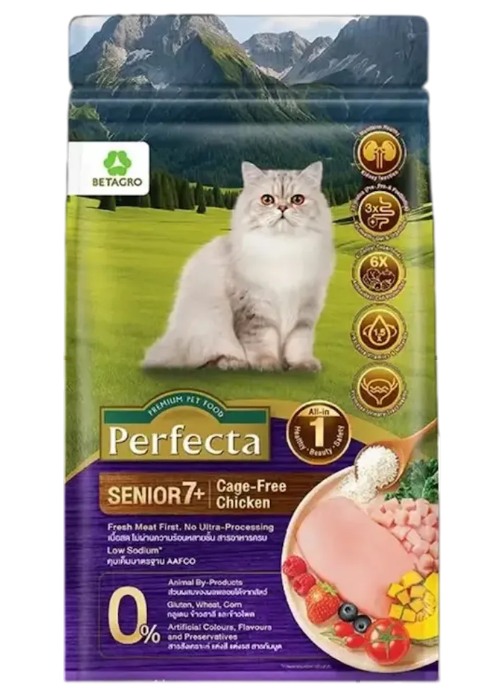 wellness senior 7+ cage-free chicken