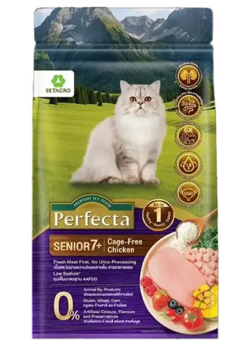 wellness senior 7+ cage-free chicken