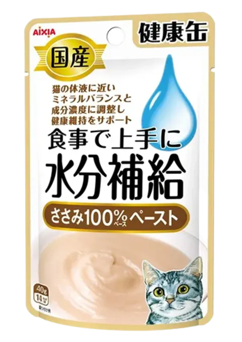 kenko-can pouch water type chicken fillet paste