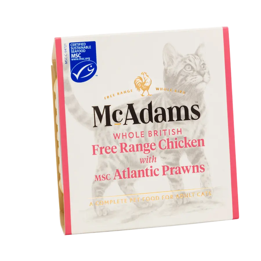 free range chicken with atlantic prawns