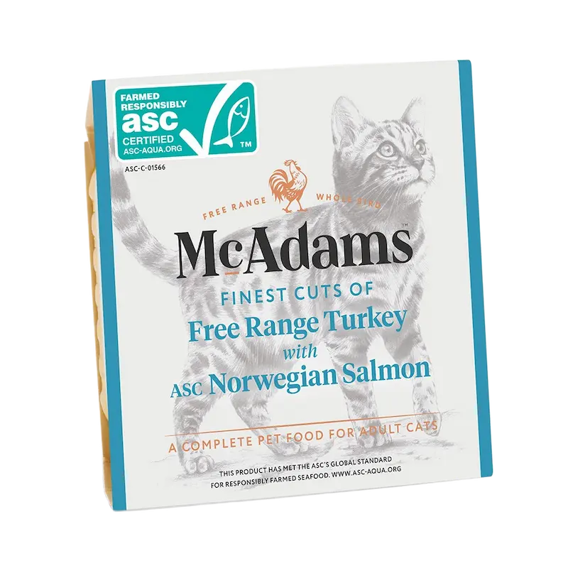 free range turkey with norwegian salmon