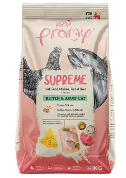 supreme kitten & adult cat chicken, fish & rice