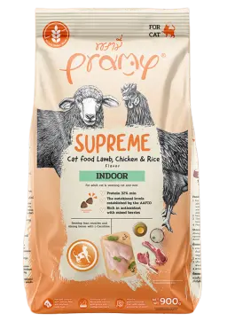 supreme indoor lamb, chicken & rice
