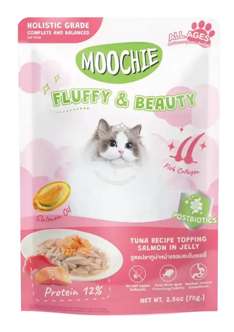 fluffy & beauty tuna recipe topping salmon in jelly