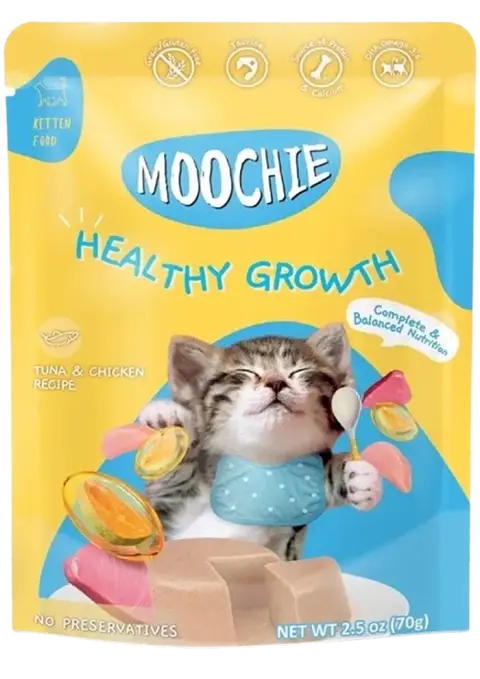 healthy growth tuna mousse for kitten