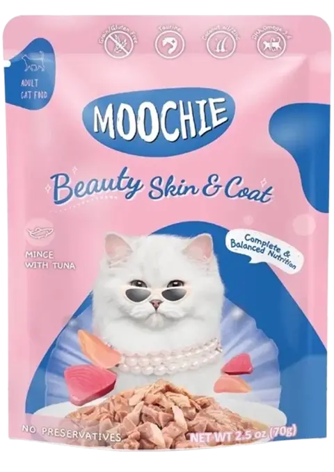 beauty skin & coat mince with tuna