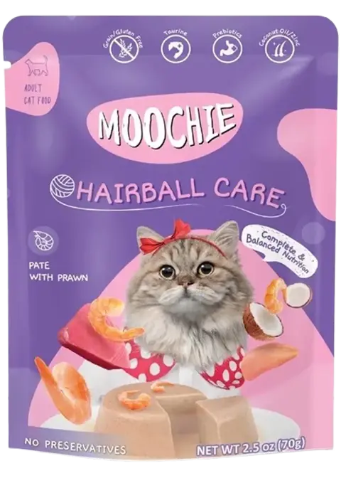 hairball care pate with prawn