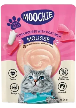 tuna mousse with goat milk