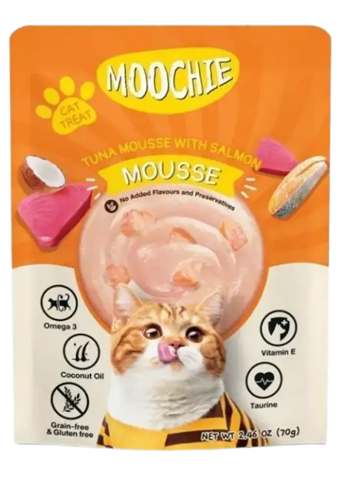 moochie tuna mousse with salmon