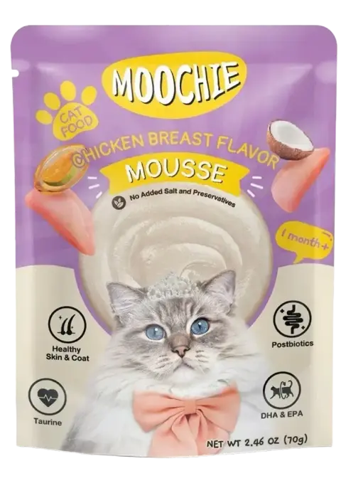 chicken breast flavor mousse