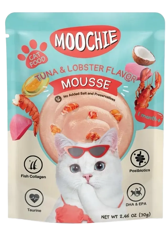 moochie tuna & lobster flavor mousse