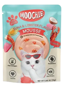 tuna & lobster flavor mousse