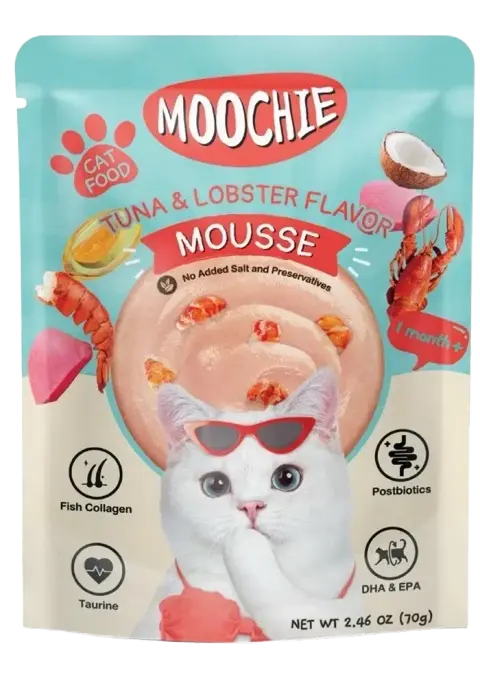 tuna & lobster flavor mousse
