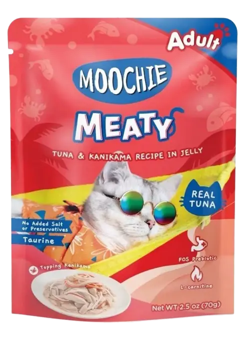 meaty tuna & kanikama recipe in jelly
