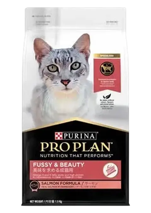 fussy & beauty salmon formula