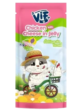 chicken with cheese in jelly