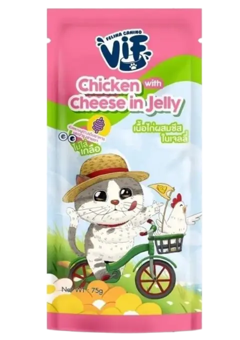 chicken with cheese in jelly