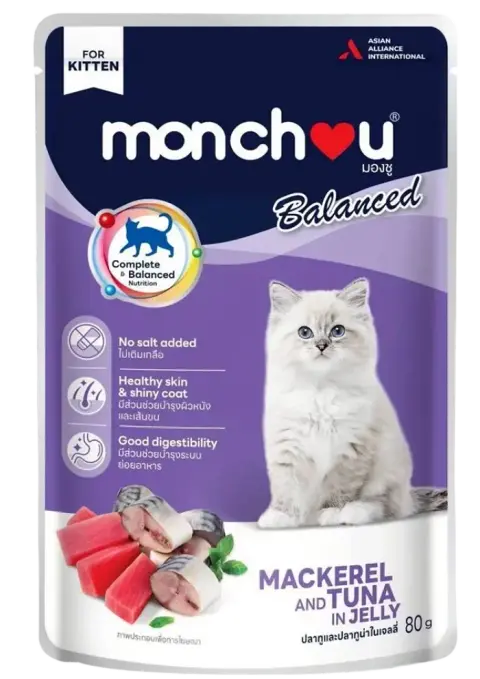 balanced kitten mackerel and tuna in jelly