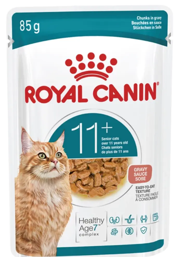 royal canin ageing 11+ chunks in gravy