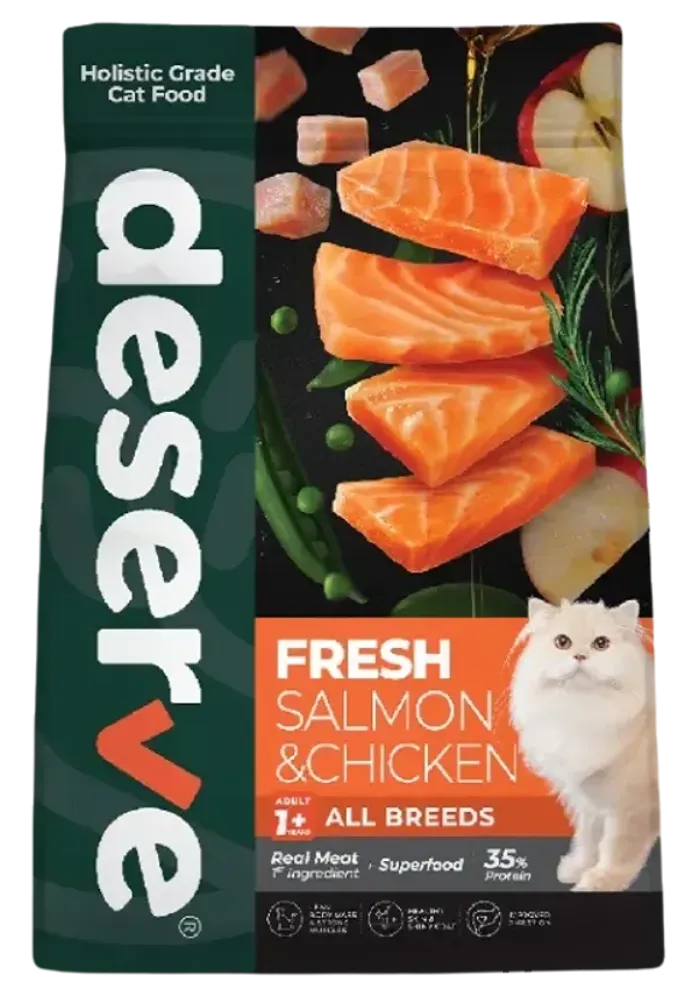 fresh salmon & chicken