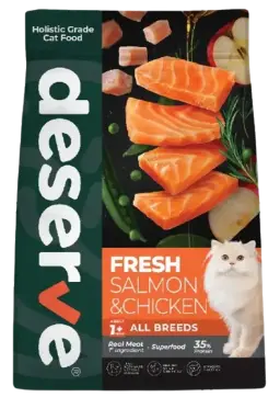 fresh salmon & chicken