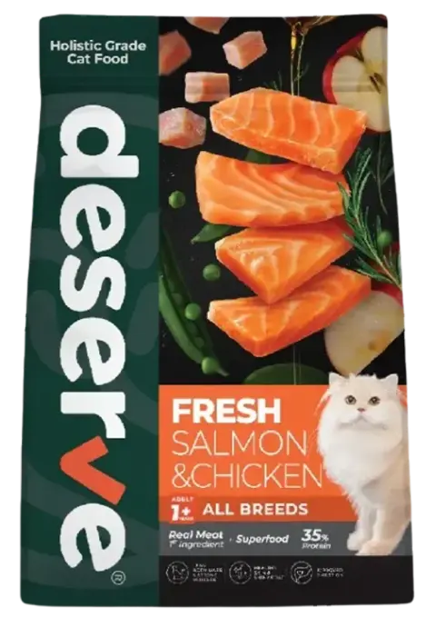 fresh salmon & chicken
