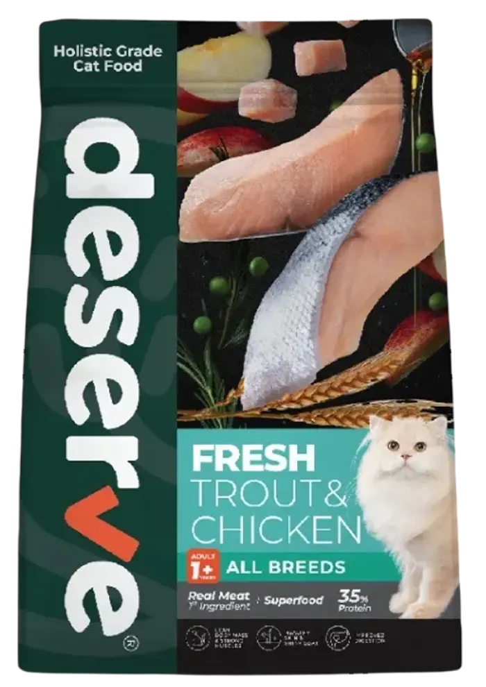 fresh trout & chicken