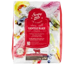 gentle bake free range beef adult cats