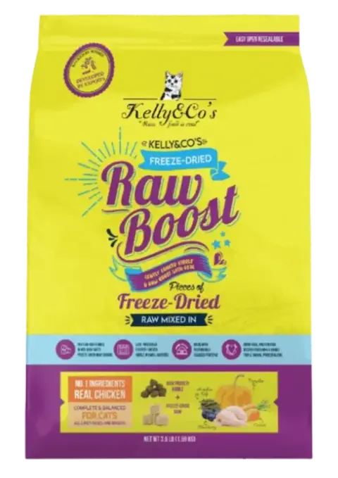 raw mixed freeze-dried
