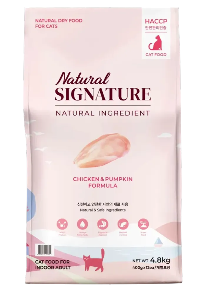 natural signature chicken & pumpkin formula