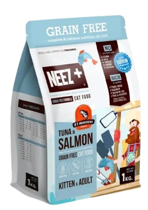 grain free tuna & salmon