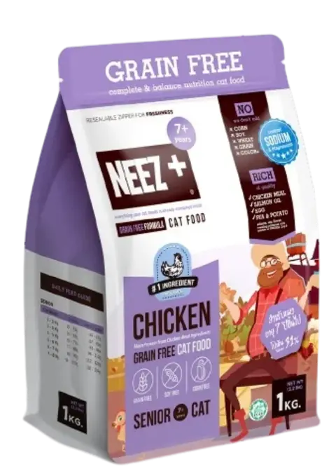 grain free senior 7+ chicken