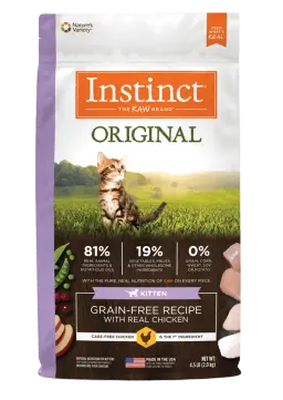 original kitten chicken dry