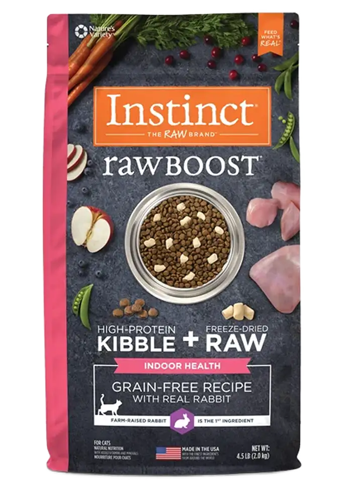 instinct raw boost indoor health rabbit dry