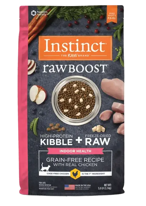 raw boost indoor health chicken dry