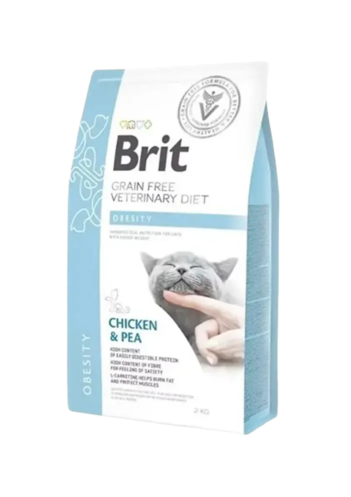 brit grain free veterinary diet obesity