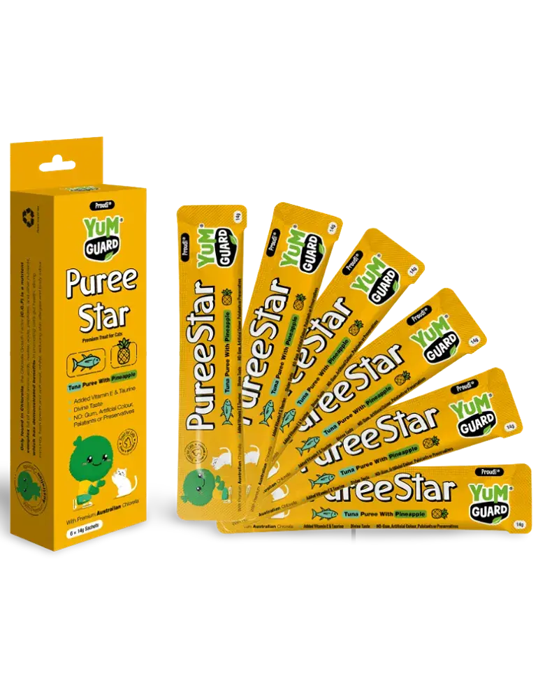 puree star tuna with pineapple cat treat