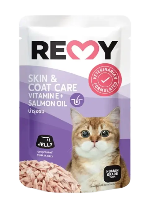 skin & coat care tuna in jelly