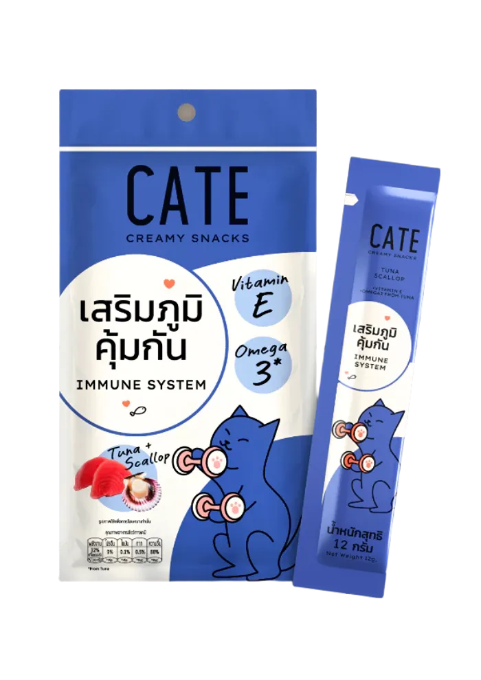 creamy snacks tuna with scallop flavor immune system