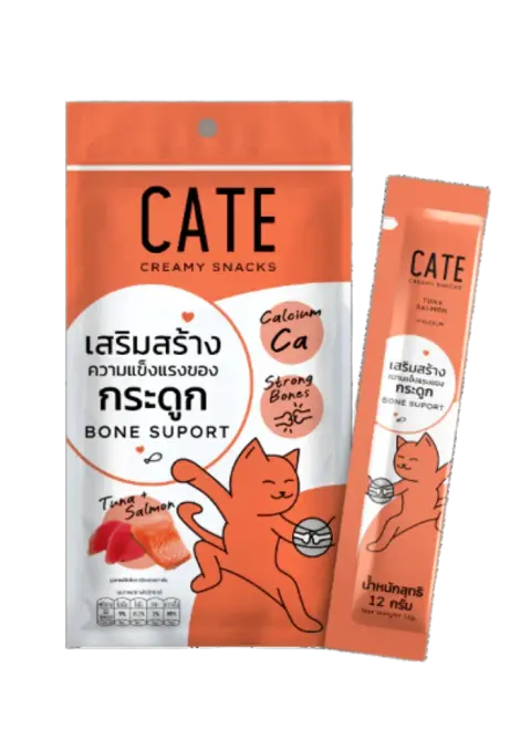 creamy snacks tuna with salmon flavor bone support