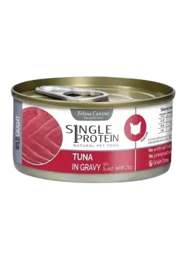 wild caught tuna in gravy