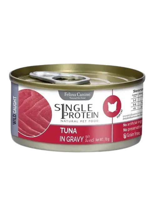 wild caught tuna in gravy