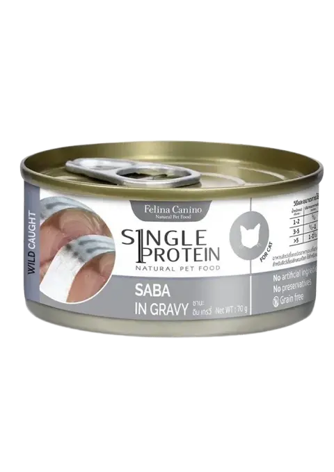 wild caught saba in gravy