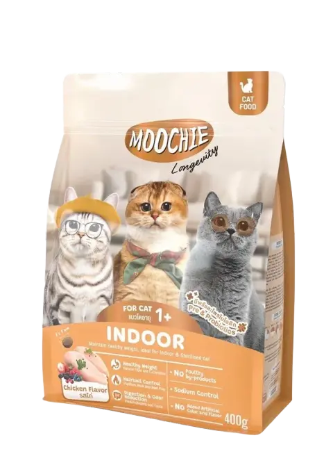 cat kibble longevity indoor chicken