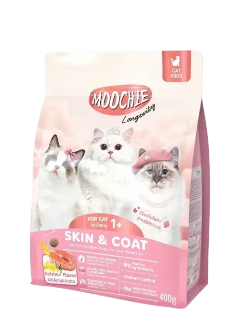 cat kibble longevity skin & coat salmon